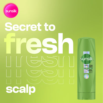 SUNSILK CONDITIONER CLEAN & FRESH 320ML
