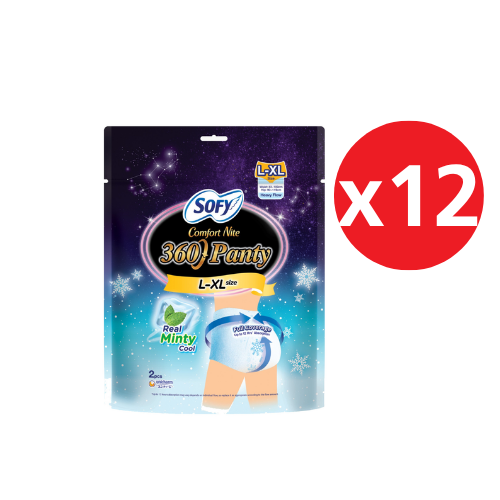 SOFY COOL 360 PANTY L-XL 2S × 12