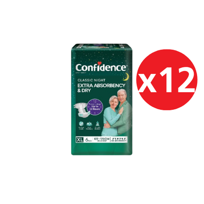 CONFIDENCE CLASSIC NIGHT TAPE XL 6S × 12
