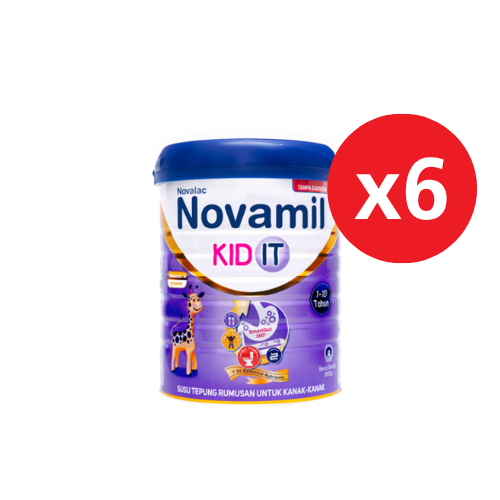 NOVAMIL KID IT 1-10 YEARS 800G x 6