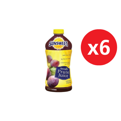SUNSWEET Prune Juice 946ml - 32OZ (USA) × 6