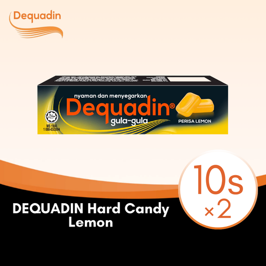 DEQUADIN HARD CANDY LEM 10S × 2