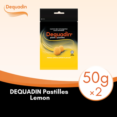 DEQUADIN PASTILLES LEM 20G × 2