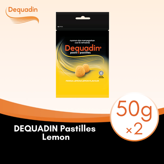 DEQUADIN PASTILLES LEM 20G × 2