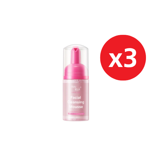 BZU BZU LITTLE LADY FACIAL CLEANSING MOUSSE (100ml x 3)