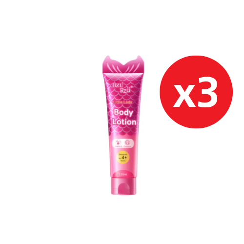 BZU BZU LITTLE LADY BODY LOTION (120ml x 3)