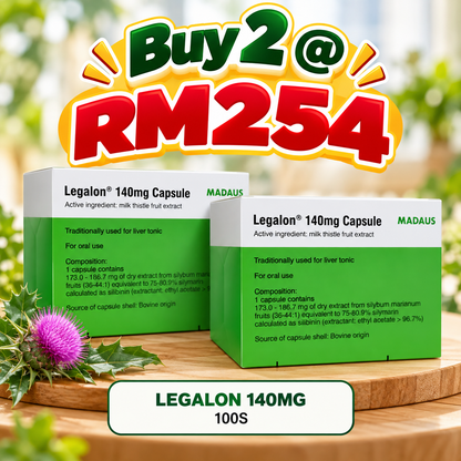 LEGALON 140MG 100S x2
