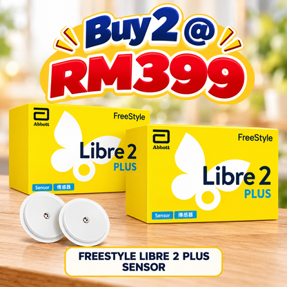 [Bundle of 2] FREESTYLE LIBRE 2 PLUS SENSOR