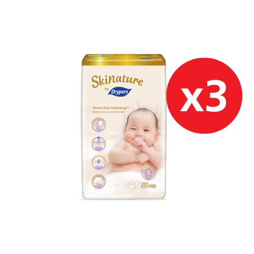 SKINATURE By DRYPERS - Tape (58s × 3)
