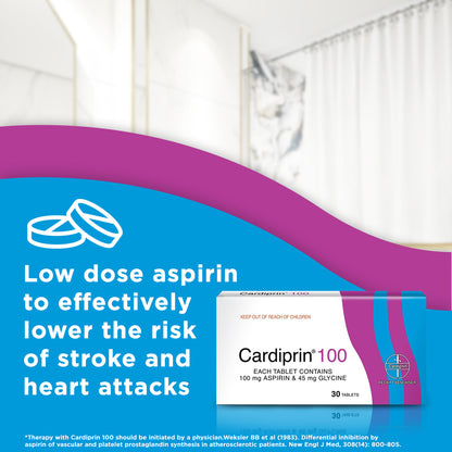 CARDIPRIN 100MG TAB 90S