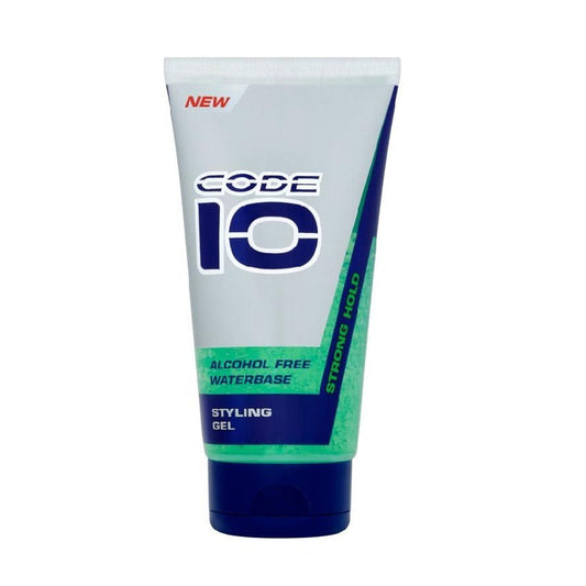 CODE 10 HAIR GEL STRONG HOLD 150ML