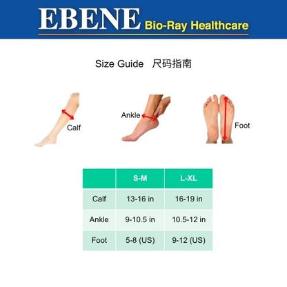 EBENE BIO-RAY COMPRESSION SOCKS S/M