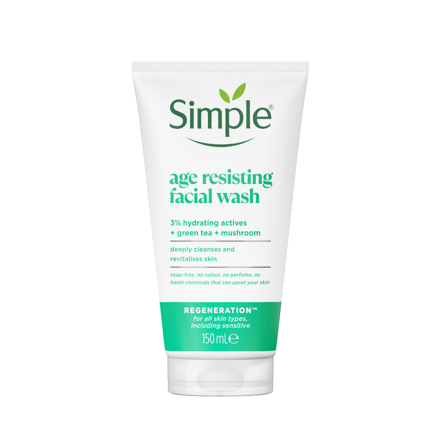 SIMPLE REGENERATION AGE RESISTING FACIAL WASH 150ML