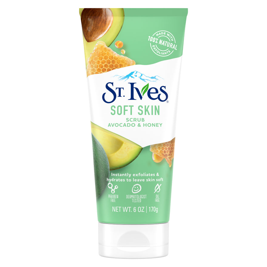 ST IVES AVOCADO & HONEY SCRUB 170G