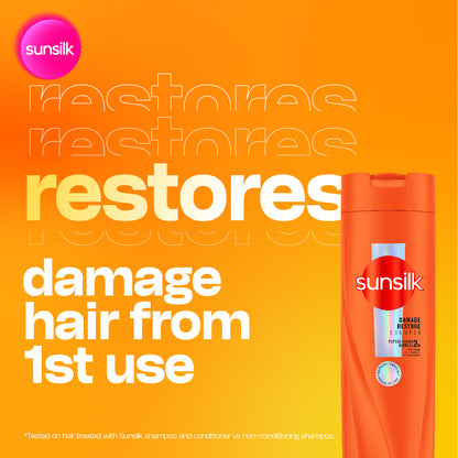 SUNSILK SHAMPOO DAMAGE RECONSTRUCTION 320ML