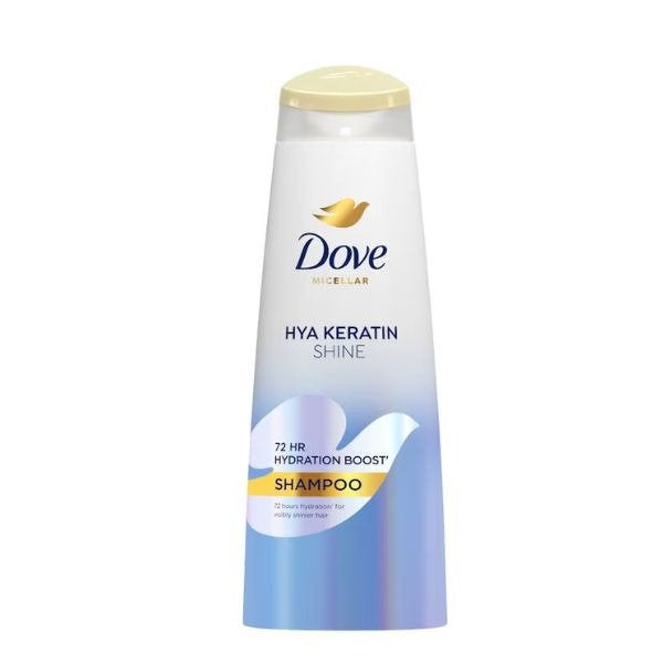 DOVE SHAMPOO HYA KERATIN SHINE 330ML