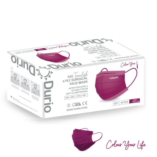 DURIO 545 TRENDISH AD 4PLY 40S D/PURPLE