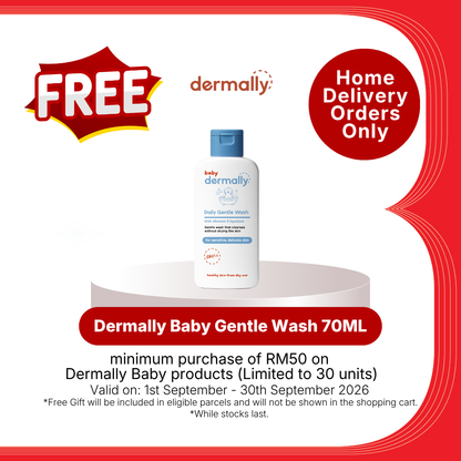 BABY DERMALLY DAILY MOISTURIZING LOTION 150ML