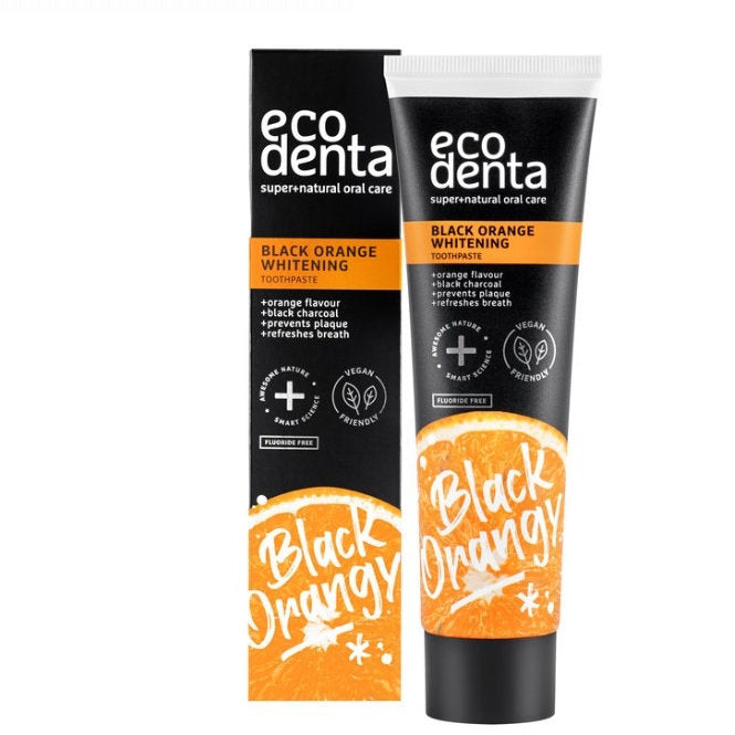 ECODENTA BLACK ORANGE WHITENING TOOTHPASTE 100ML