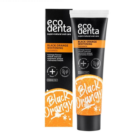 ECODENTA BLACK ORANGE WHITENING TOOTHPASTE 100ML