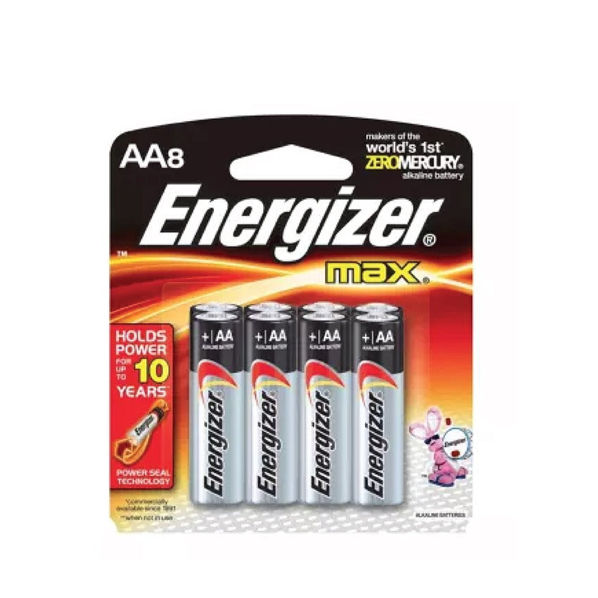 ENERGIZER ALKALINE MAX AA 8S