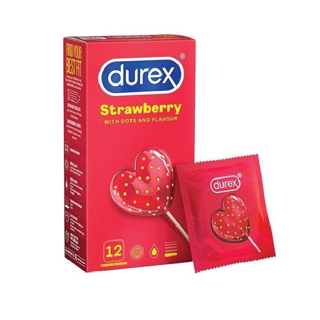 DUREX STRAWBERRY 12S