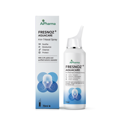 FRESNOZ+AQUACARE NASAL SPRAY-ADULT&CHIL 70ML