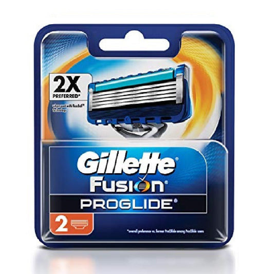 GILLETTE FUSION PROGLIDE REFILL 2S
