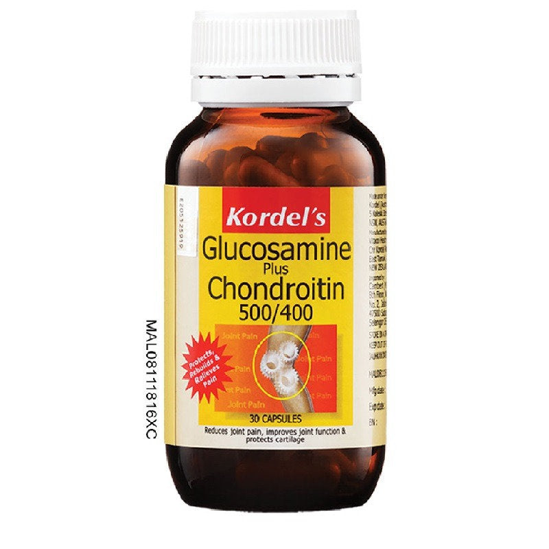 Shop Kordels glucosamine + chondroitin 30s Malaysia