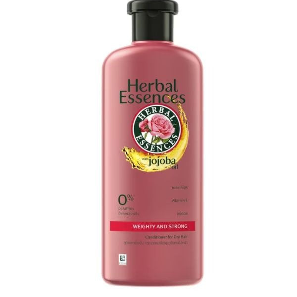 HERBAL ESSENCES WEIGHTY AND STRONG ROSE CONDITIONER 400ML