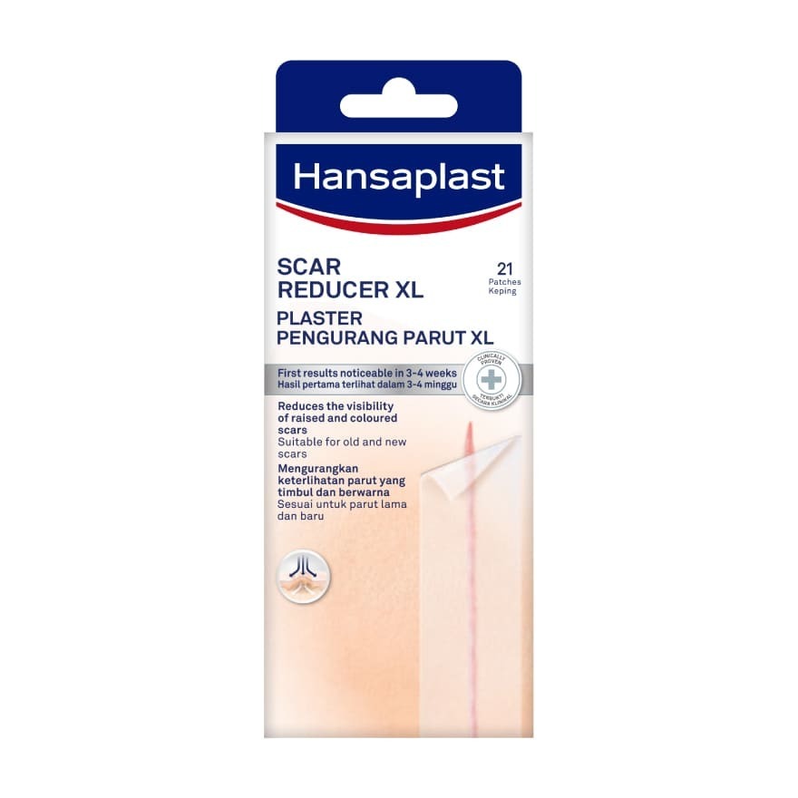 HANSAPLAST SCAR REDUCER XL 14.6X3CM 21S