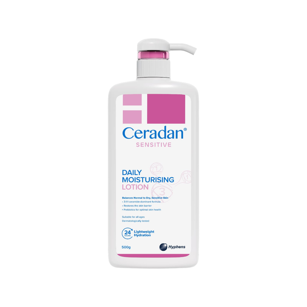 CERADAN DAILY MOISTURISING LOTION 500G