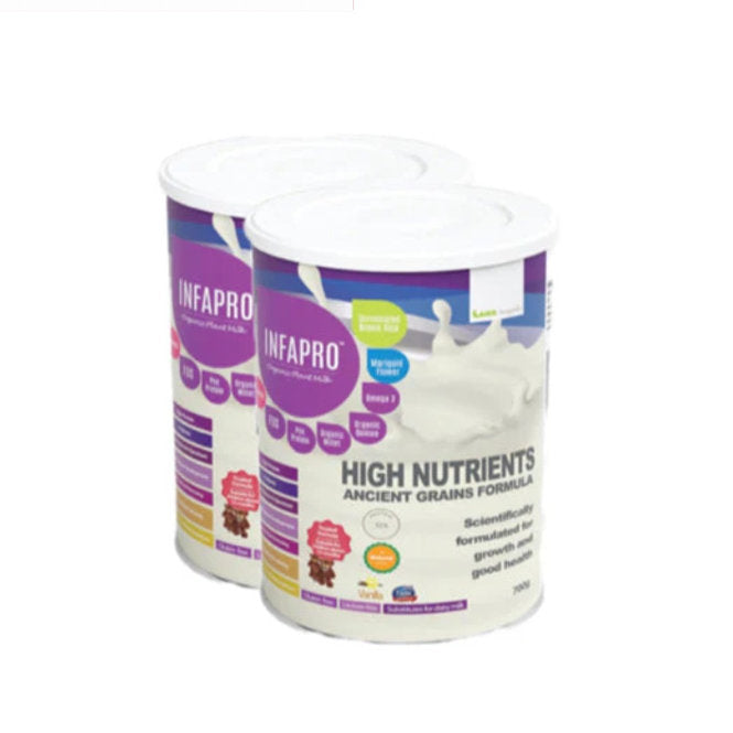 LANG BRAGMAN INFAPRO ORGANIC PLANT MILK HIGH NUTRIENTS 700G 2S