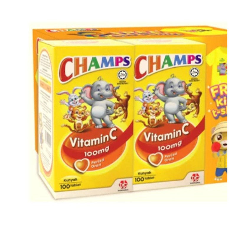CHAMPS M + LYSINE CHEWABLE ORANGE 60SX2