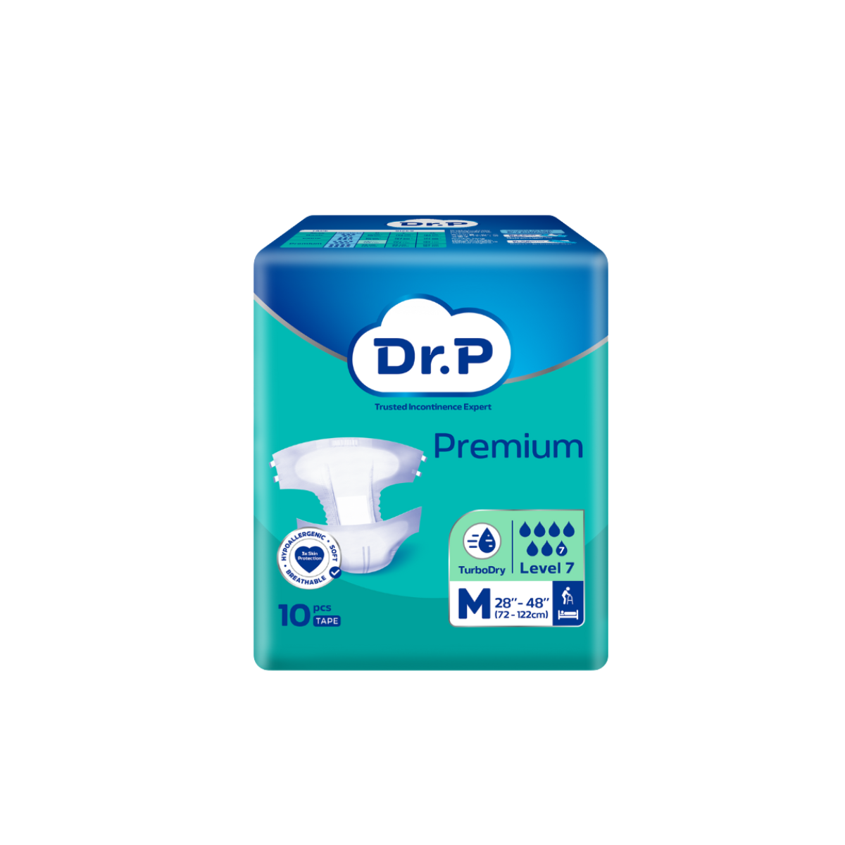 DR P PREMIUM DIAPER M 10S