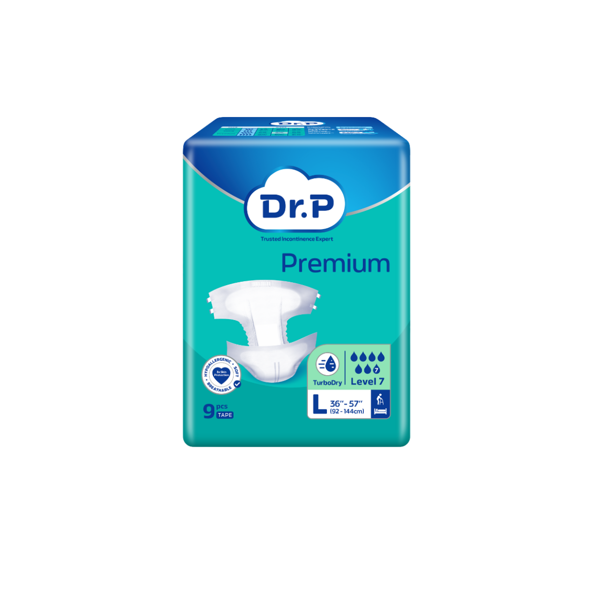 DR P PREMIUM DIAPER L 9S