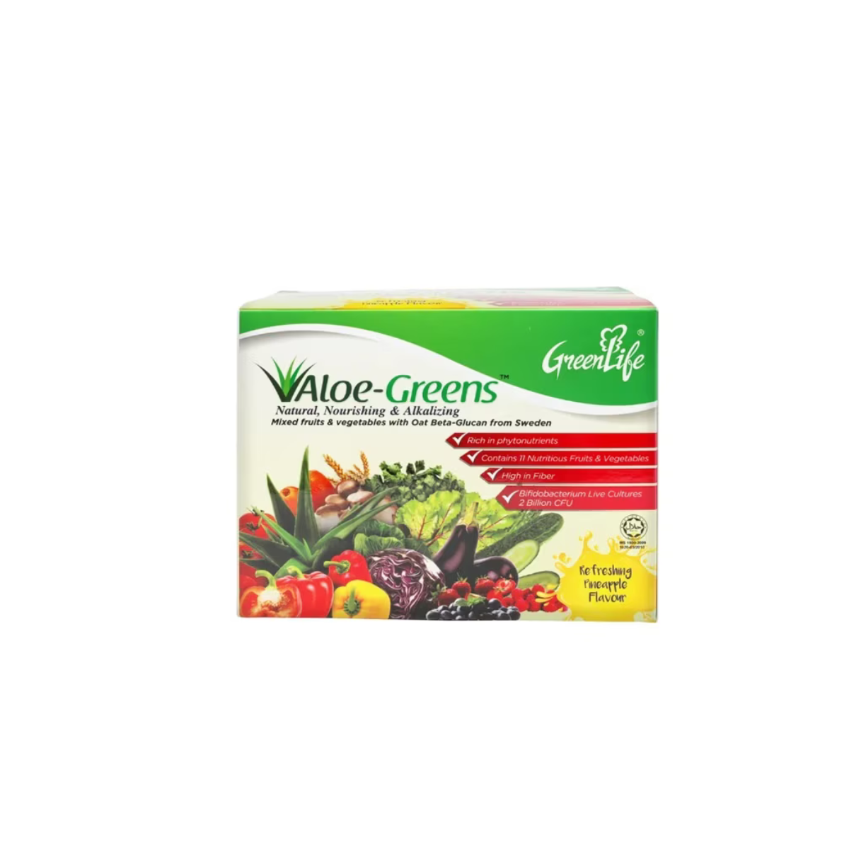 GREENLIFE ALOE GREENS 18G 15S