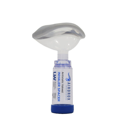 AIRDROX INHALER SPACER (ABS) WITH FACEMASK XL (NON-AUTOCLAVABLE)