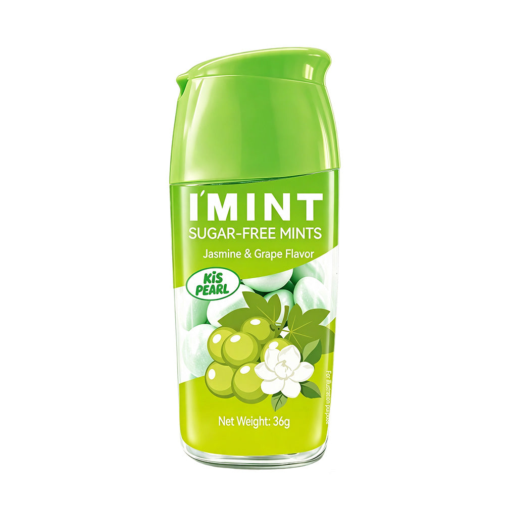 IMINT SUGAR-FREE MINTS (JASMINE & GRAPE FLAVOR) 36G
