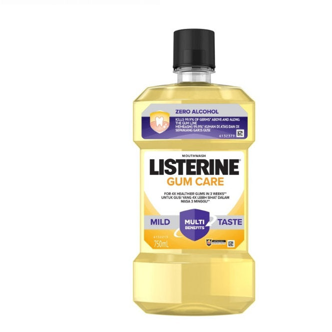 LISTERINE MOUTHWASH GUM CARE MILD TASTE750ML