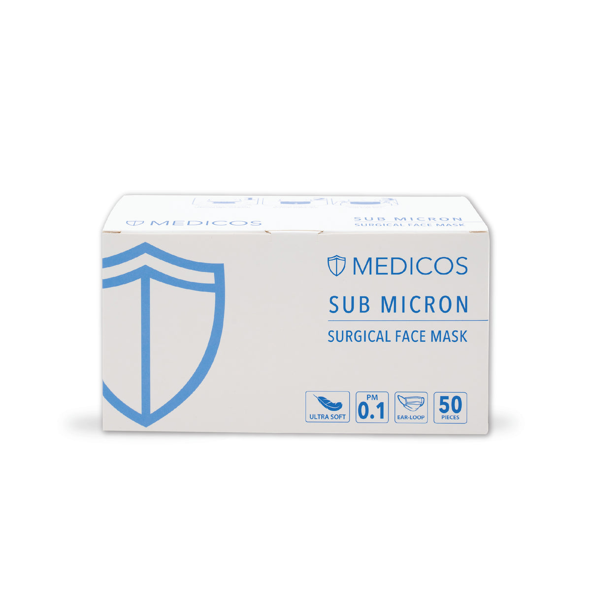 MEDICOS 4PLY ULTRA SOFT SNOW WHITE 50S