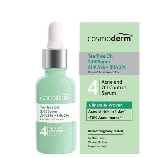 COSMODERM TEA TREE OIL REFINING OIL CONTROL SERUM 30ML