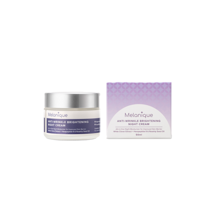 MELANIQUE ANTI-WRINKLE BRIGHTENING NIGHT CREAM 50ML