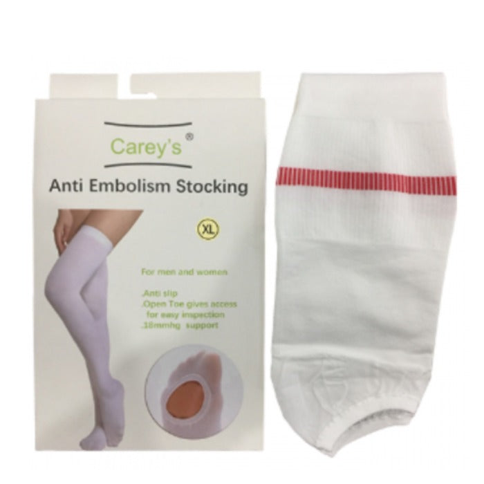 CAREY'S TED A-EMBO STOCKINGS THIGH LENGTH XL