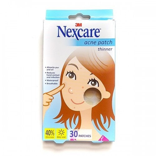 3M NEXCARE ACNE PATCH THINNER 30 DOTS
