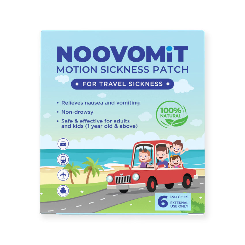NOOVOMIT MOTION SICKNESS PATCH 6S
