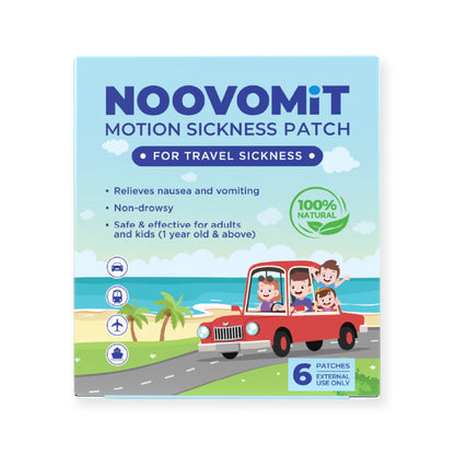 NOOVOMIT MOTION SICKNESS PATCH 6S