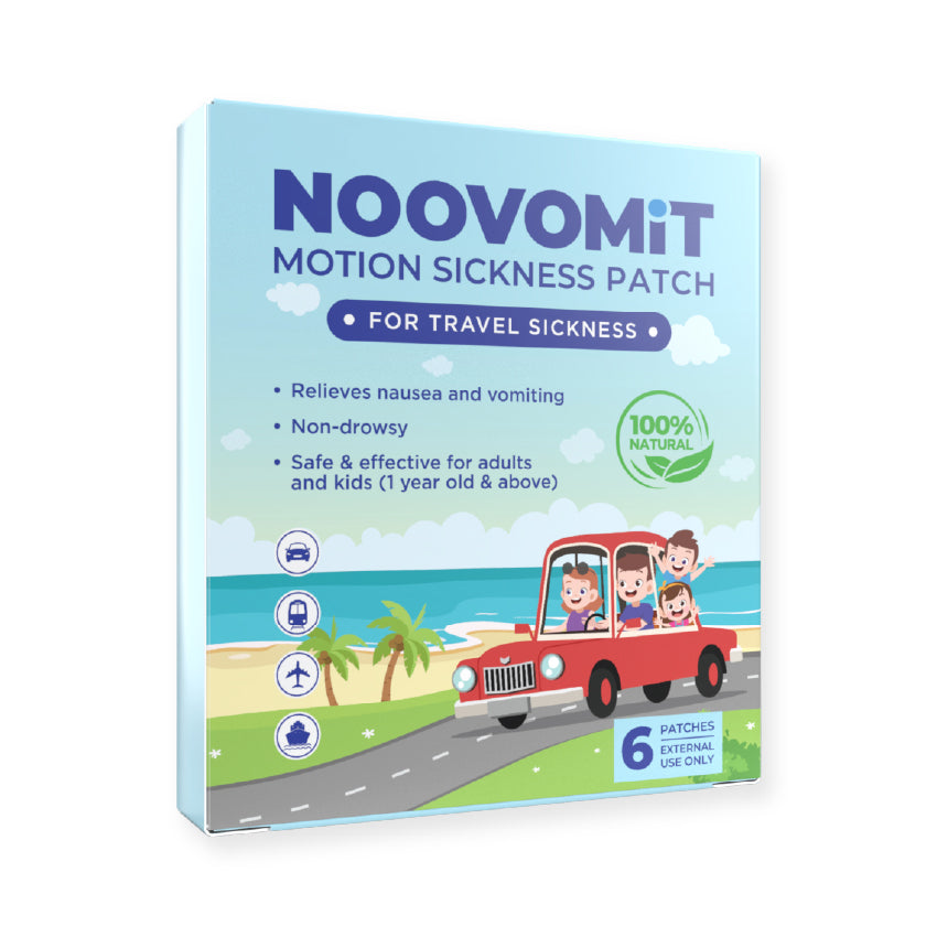 NOOVOMIT MOTION SICKNESS PATCH 6S