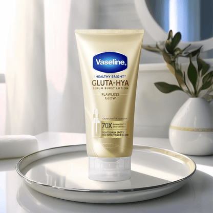 VASELINE HEALTHY BRIGHT GLUTA-HYA FLAWLESS BRIGHT SERUM B/LOTION 300ML