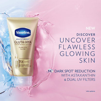 VASELINE HEALTHY BRIGHT GLUTA-HYA FLAWLESS BRIGHT SERUM B/LOTION 300ML